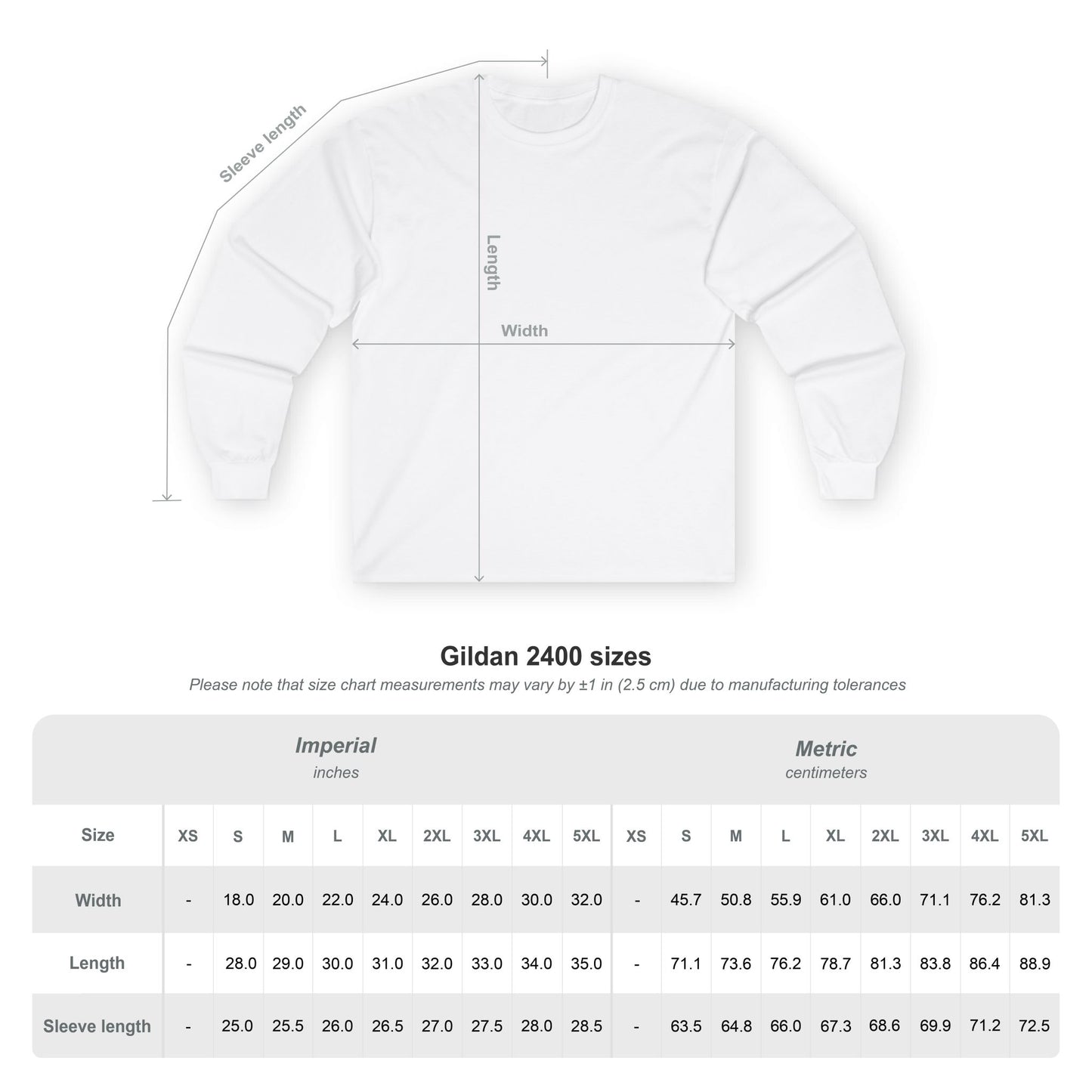 American Raw Metal Longsleeve Limited Edition Signed