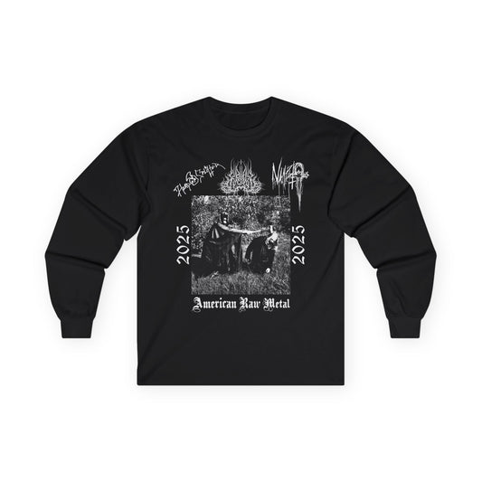 American Raw Metal Longsleeve Limited Edition Signed